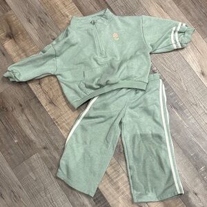 Cat & Jack Green Kids Matching Set
